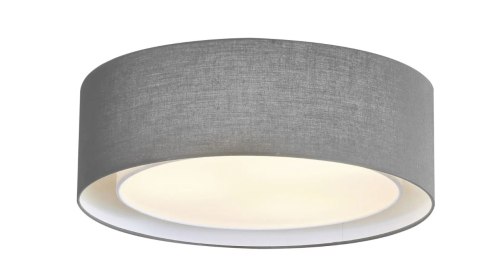 AZZARDO AZZARDO lampa sufitowa / plafon MILO szara