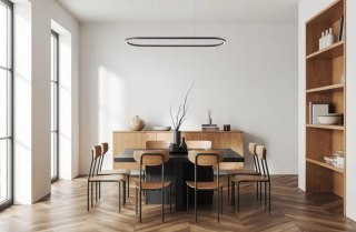 AZZARDO AZZARDO lampa wisząca ELENA 120 DIMM czarna