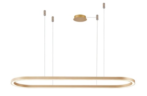 AZZARDO AZZARDO lampa wisząca ELENA 120 DIMM złota