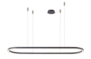 AZZARDO AZZARDO lampa wisząca ELENA 150 DIMM czarna