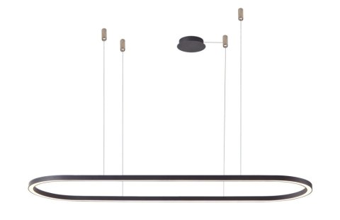 AZZARDO AZZARDO lampa wisząca ELENA 150 DIMM czarna