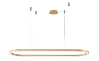 AZZARDO AZZARDO lampa wisząca ELENA 150 DIMM złota