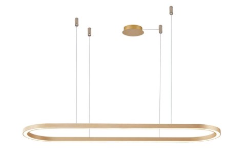 AZZARDO AZZARDO lampa wisząca ELENA 150 DIMM złota