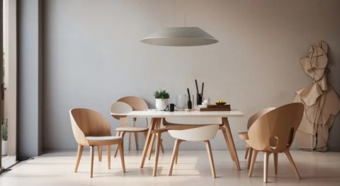 AZZARDO AZZARDO lampa wisząca FELMAN beżowa
