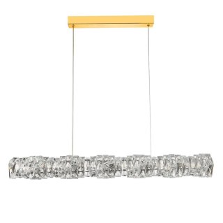 AZZARDO AZZARDO lampa wisząca FLORENCE 3000K DIMM złota