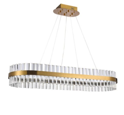 AZZARDO AZZARDO lampa wisząca FRANCESCA 100 złota