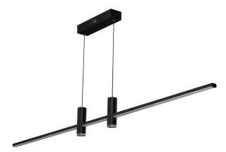 AZZARDO AZZARDO lampa wisząca GERARDO CCT DIMM z pilotem czarna