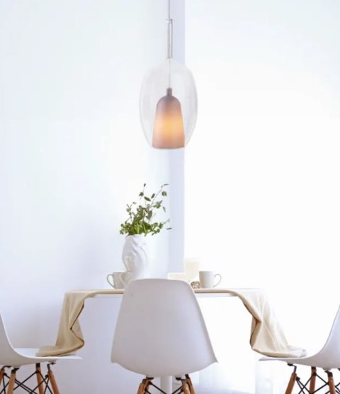 AZZARDO AZZARDO lampa wisząca GRACE B transparentna
