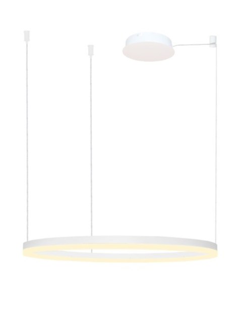 AZZARDO AZZARDO lampa wisząca HALO 100 biała