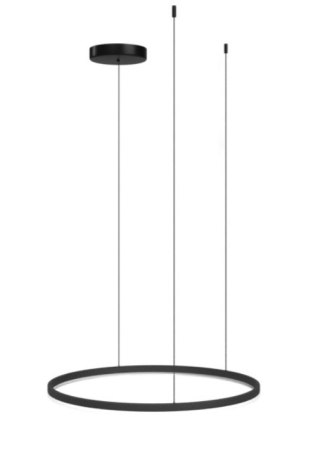 AZZARDO AZZARDO lampa wisząca HALO 120 CCT DIMM z pilotem czarna