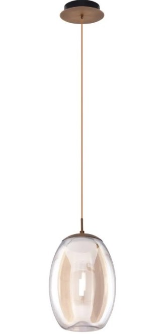 AZZARDO AZZARDO lampa wisząca HELENA B mosiądz