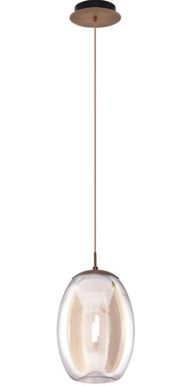 AZZARDO AZZARDO lampa wisząca HELENA B mosiądz