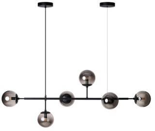 AZZARDO AZZARDO lampa wisząca HELIOS 6 czarna