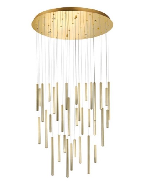 AZZARDO AZZARDO lampa wisząca ILIOS 36 3-STEP DIMM złota
