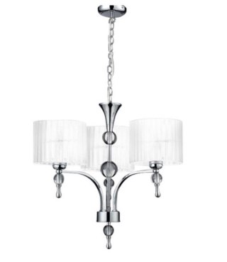 AZZARDO AZZARDO lampa wisząca IMPRESS 3 biała