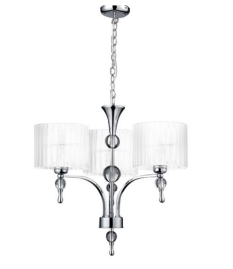 AZZARDO AZZARDO lampa wisząca IMPRESS 3 biała