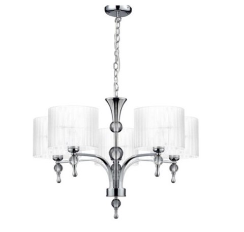 AZZARDO AZZARDO lampa wisząca IMPRESS 5 biała