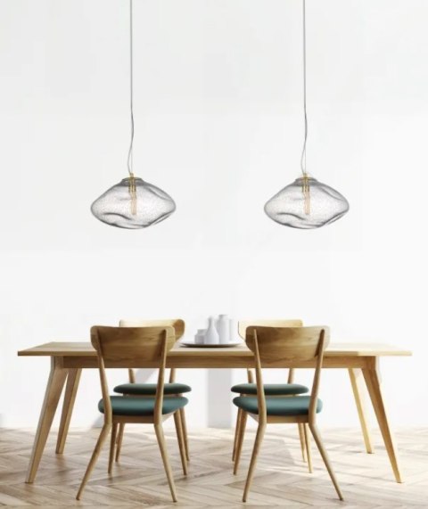 AZZARDO AZZARDO lampa wisząca INES 35 złota