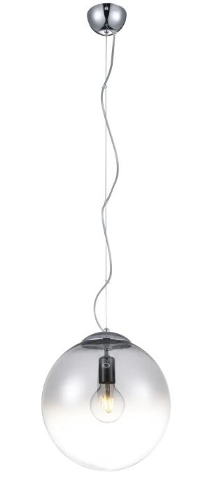 AZZARDO AZZARDO lampa wisząca IRIS 30 srebrna