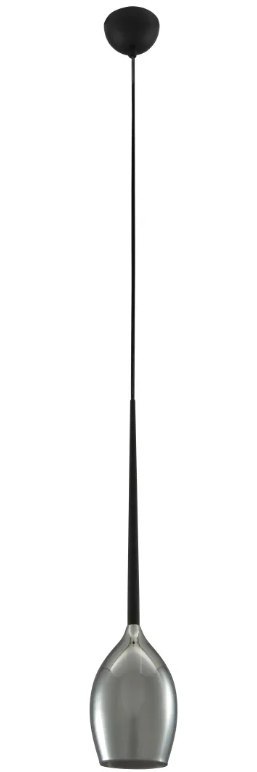 AZZARDO AZZARDO lampa wisząca IZZA 1 szara