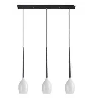 AZZARDO AZZARDO lampa wisząca IZZA 3 biała