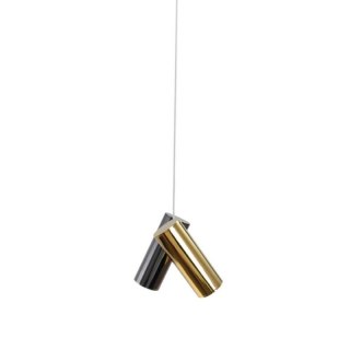 AZZARDO AZZARDO lampa wisząca JADE 2 czarna / złota