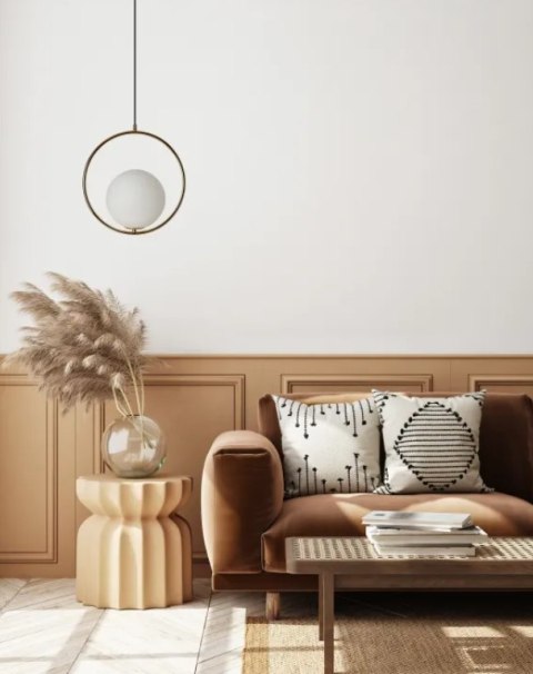 AZZARDO AZZARDO lampa wisząca JUMBO 1 złota