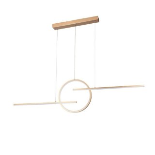 AZZARDO AZZARDO lampa wisząca LAUREN 3-STEP DIMM złota