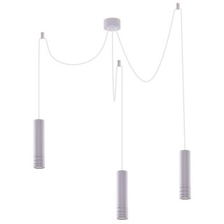 AZZARDO AZZARDO lampa wisząca LOCUS L PENDANT 3 biała