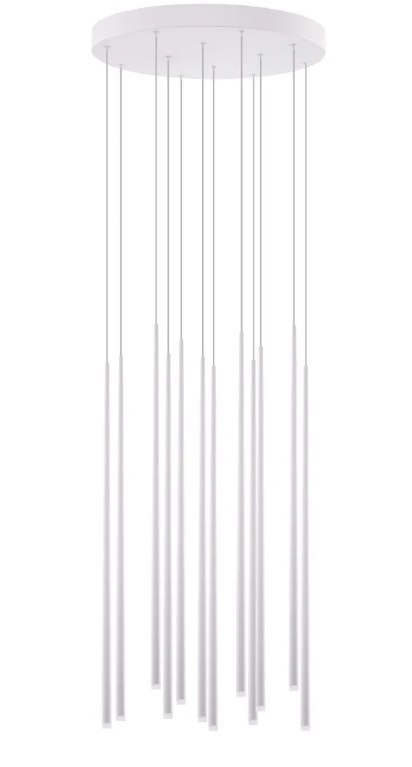 AZZARDO AZZARDO lampa wisząca LOUISE 12 biała