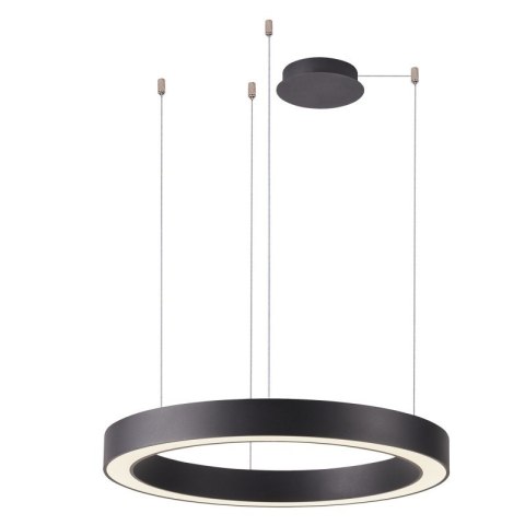 AZZARDO AZZARDO lampa wisząca MARCO 60 CCT z pilotem czarna