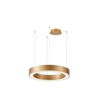 AZZARDO AZZARDO lampa wisząca MARCO 60 CCT z pilotem złota