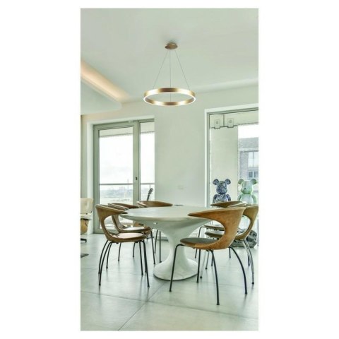 AZZARDO AZZARDO lampa wisząca MARCO 60 CCT z pilotem złota