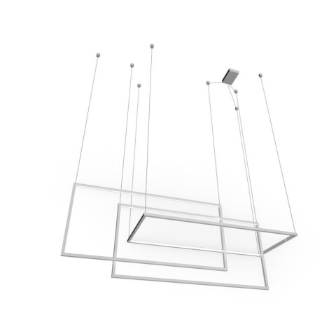 AZZARDO AZZARDO lampa wisząca METRIC biała