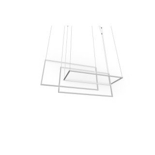 AZZARDO AZZARDO lampa wisząca METRIC biała