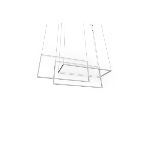 AZZARDO AZZARDO lampa wisząca METRIC biała