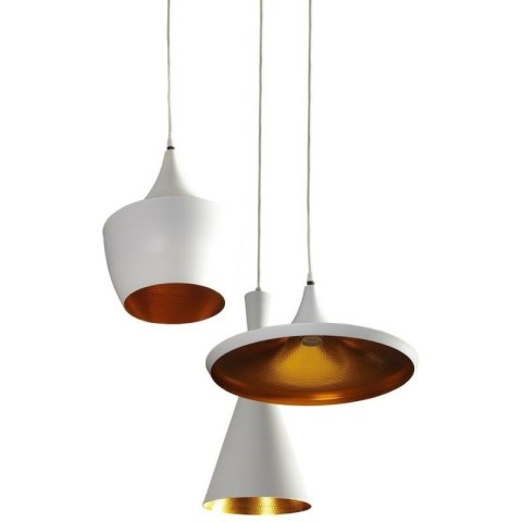 AZZARDO AZZARDO lampa wisząca MIX biała / złota
