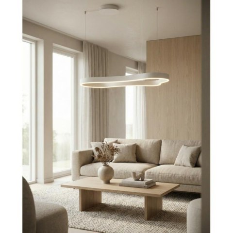 AZZARDO AZZARDO lampa wisząca MIRABELLA 120 3000K DIMM biała