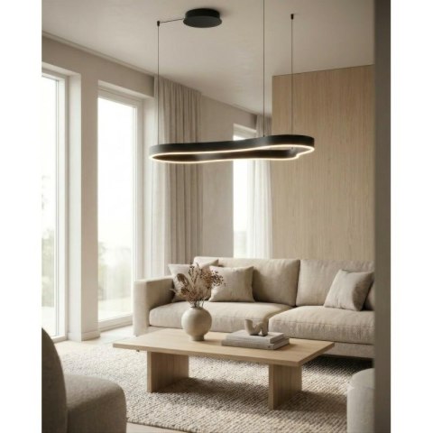 AZZARDO AZZARDO lampa wisząca MIRABELLA 90 3000K DIMM czarna