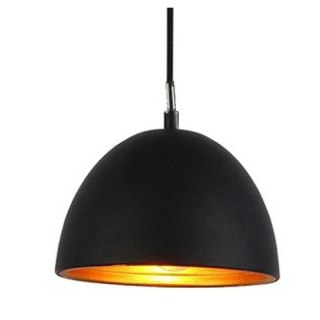 AZZARDO AZZARDO lampa wisząca MODENA 18 czarna / złota