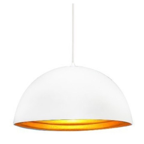 AZZARDO AZZARDO lampa wisząca MODENA 40 biała / złota