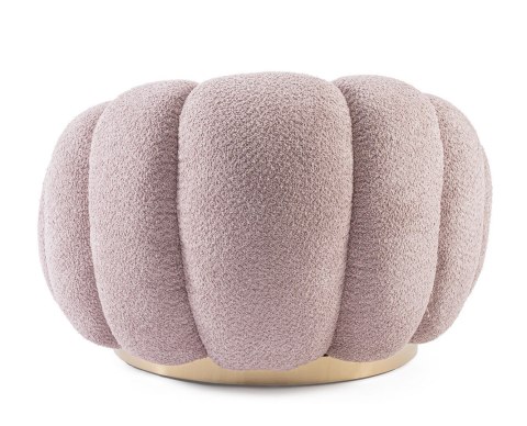 Bizzotto BIZZOTTO fotel obrotowy FLOREL różowy