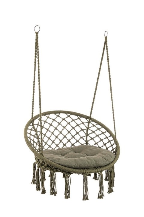 BIZZOTTO fotel wiszący ogrodowy JAVIER zielony