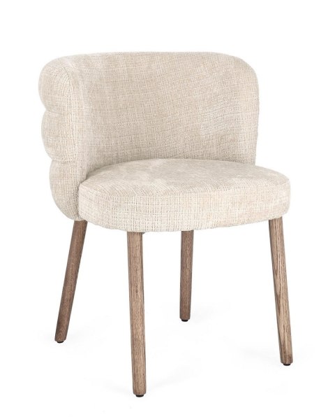 Bizzotto BIZZOTTO krzesło ILMA ARM beżowe