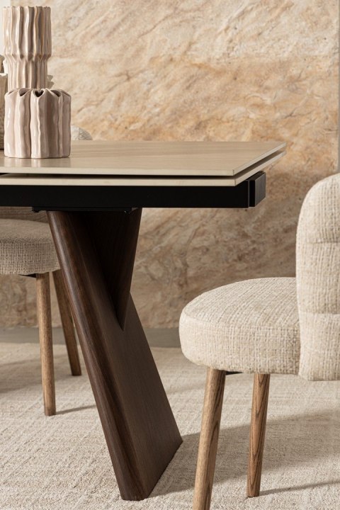 Bizzotto BIZZOTTO krzesło ILMA ARM beżowe