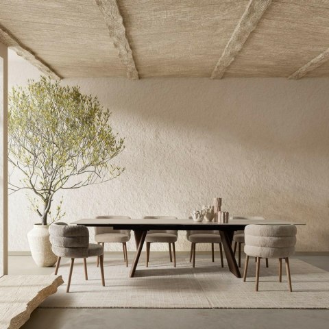 Bizzotto BIZZOTTO krzesło ILMA ARM szare