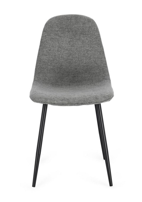 Bizzotto BIZZOTTO krzesło IRELIA czarny / szary