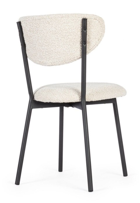 BIZZOTTO krzesło LUDMILLA beżowe