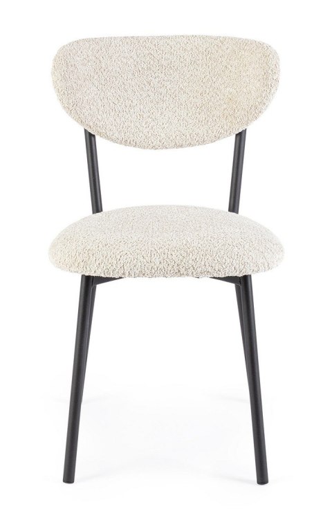 BIZZOTTO krzesło LUDMILLA beżowe