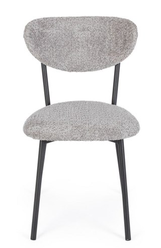 BIZZOTTO krzesło LUDMILLA szare